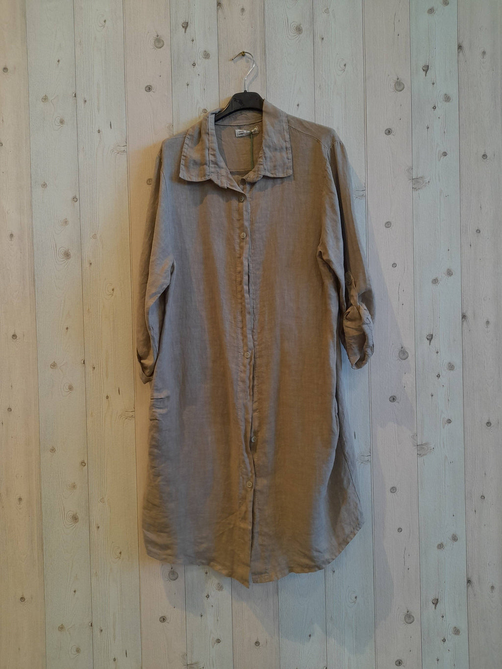 SHORT SHIRT 100% LINEN