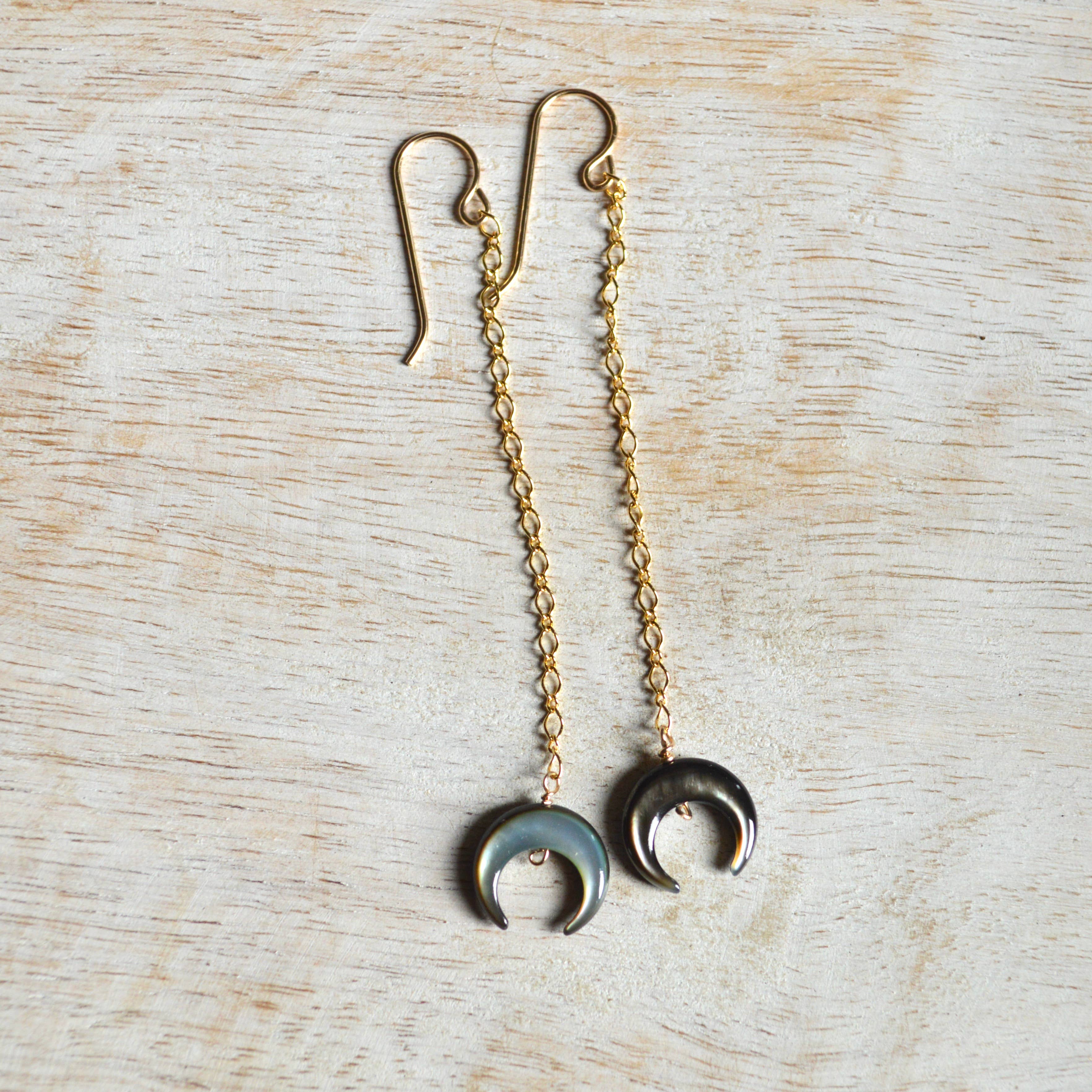Crescent Moon Earrings