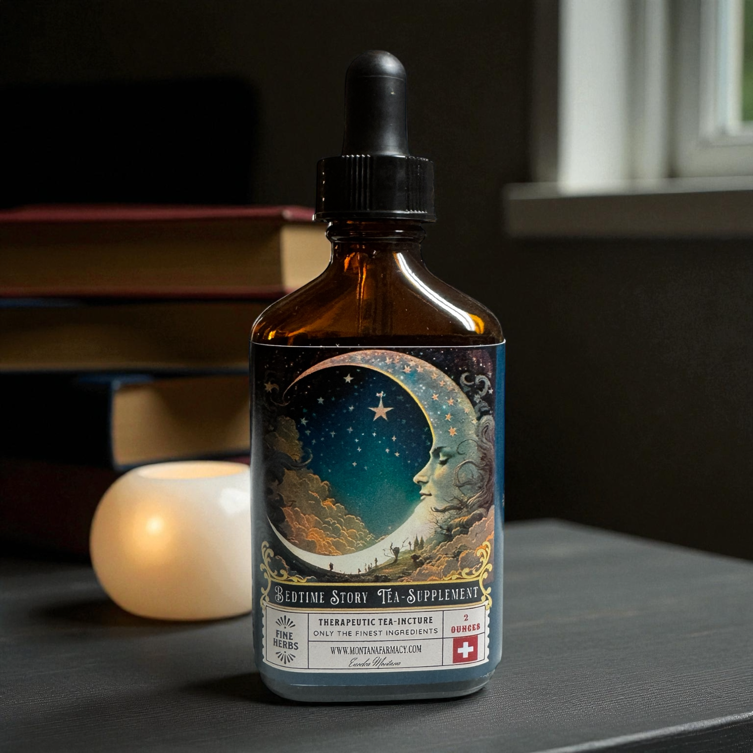 Bedtime Story Sleepy Herbal Tea elixir Wellness Drops