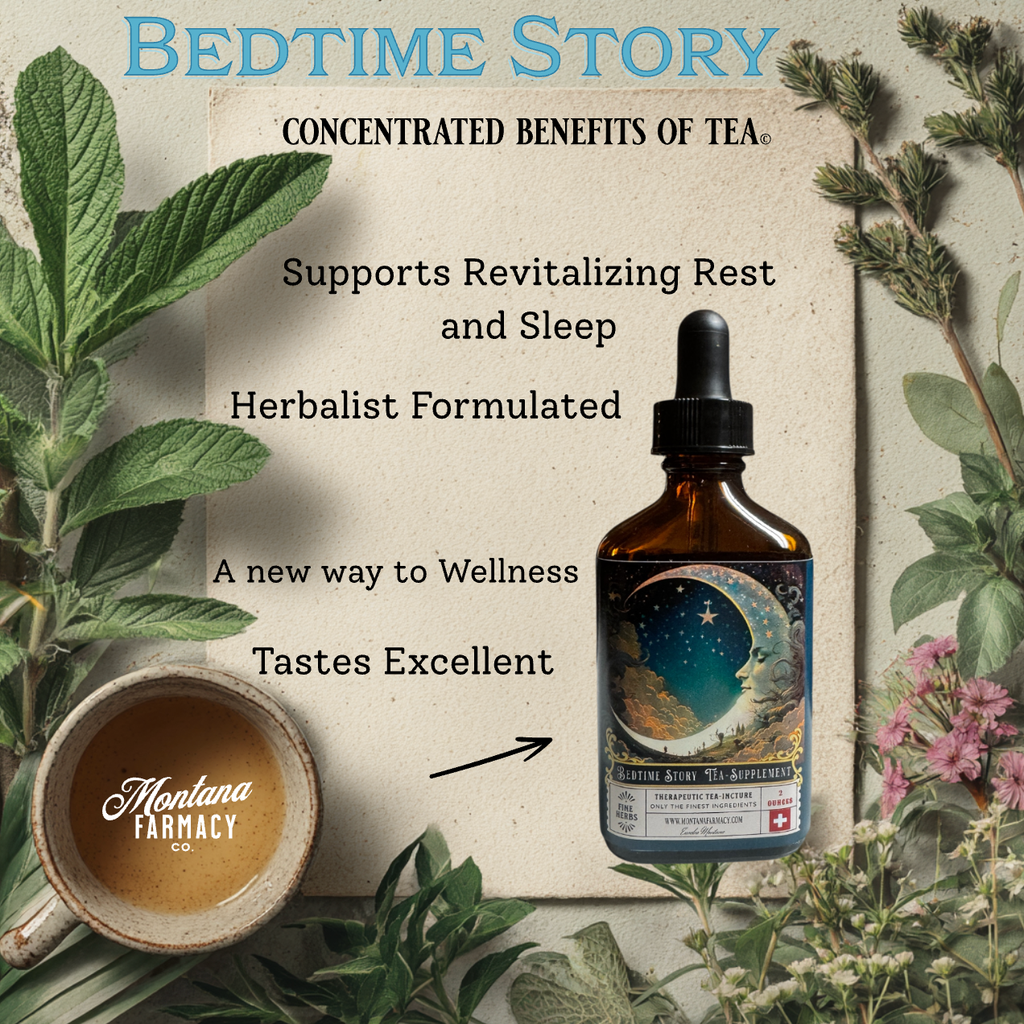 Bedtime Story Sleepy Herbal Tea elixir Wellness Drops