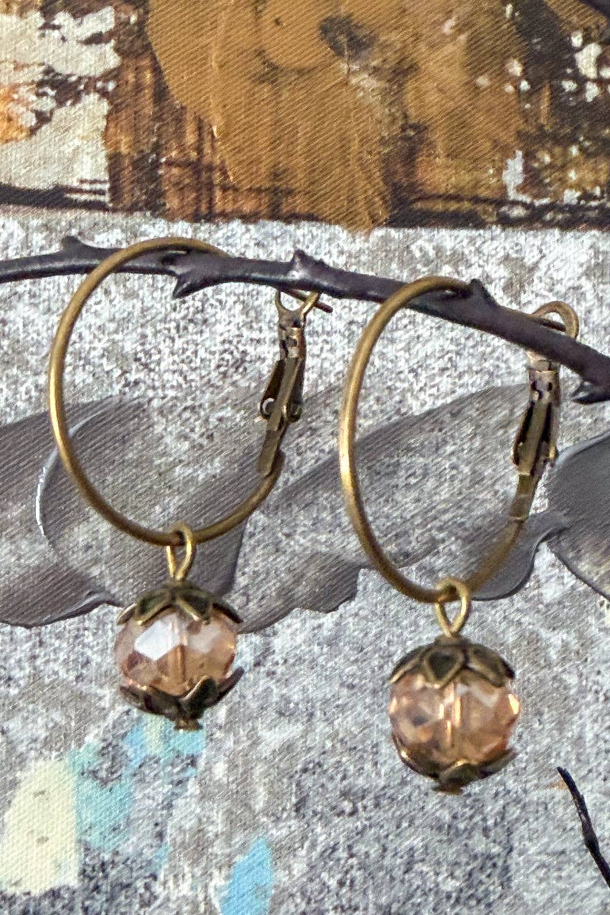 Yvonne Earrings- Champagne