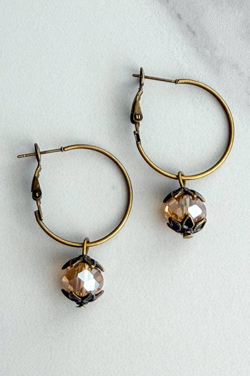 Yvonne Earrings- Champagne