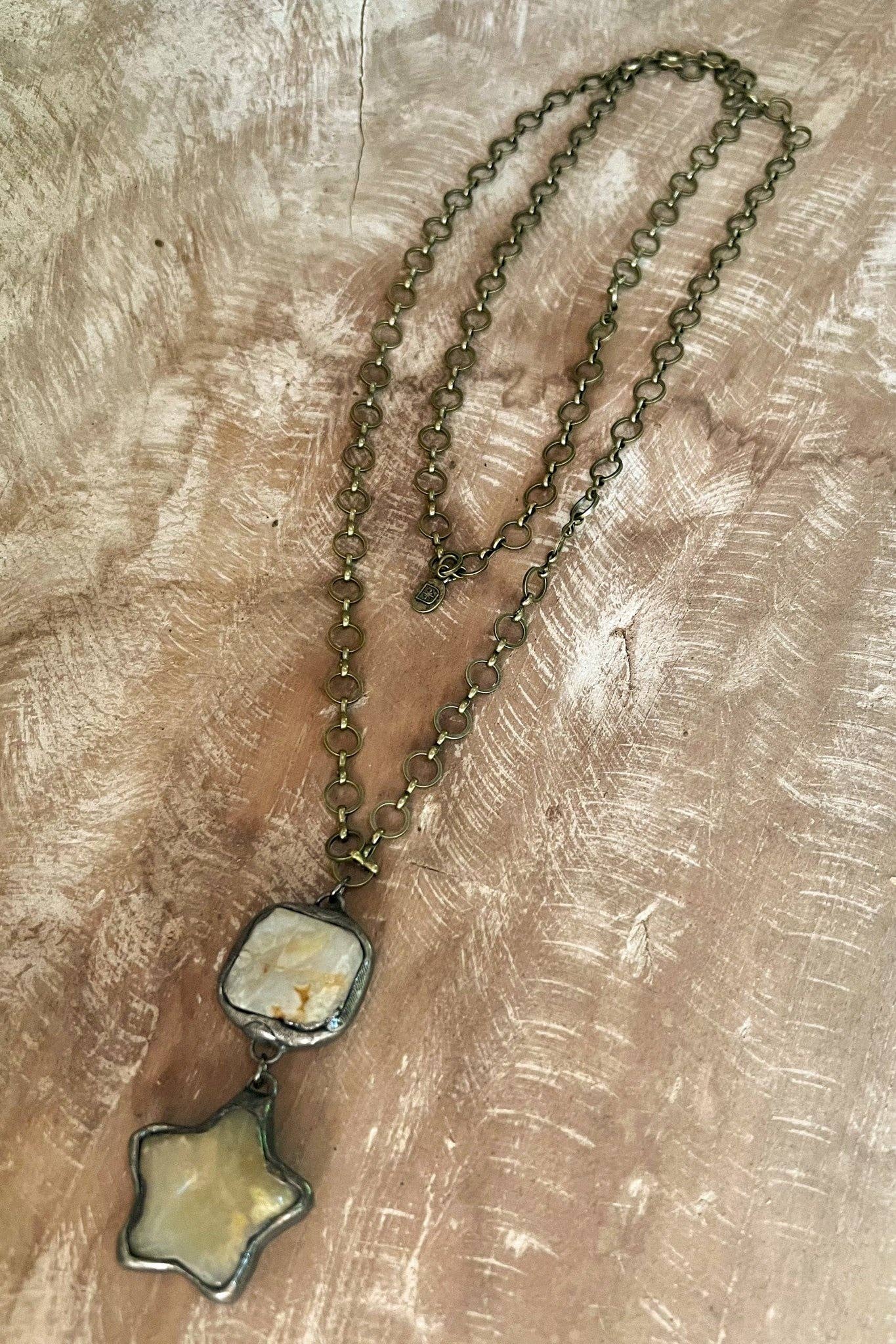 Melissa Necklace Amazonite