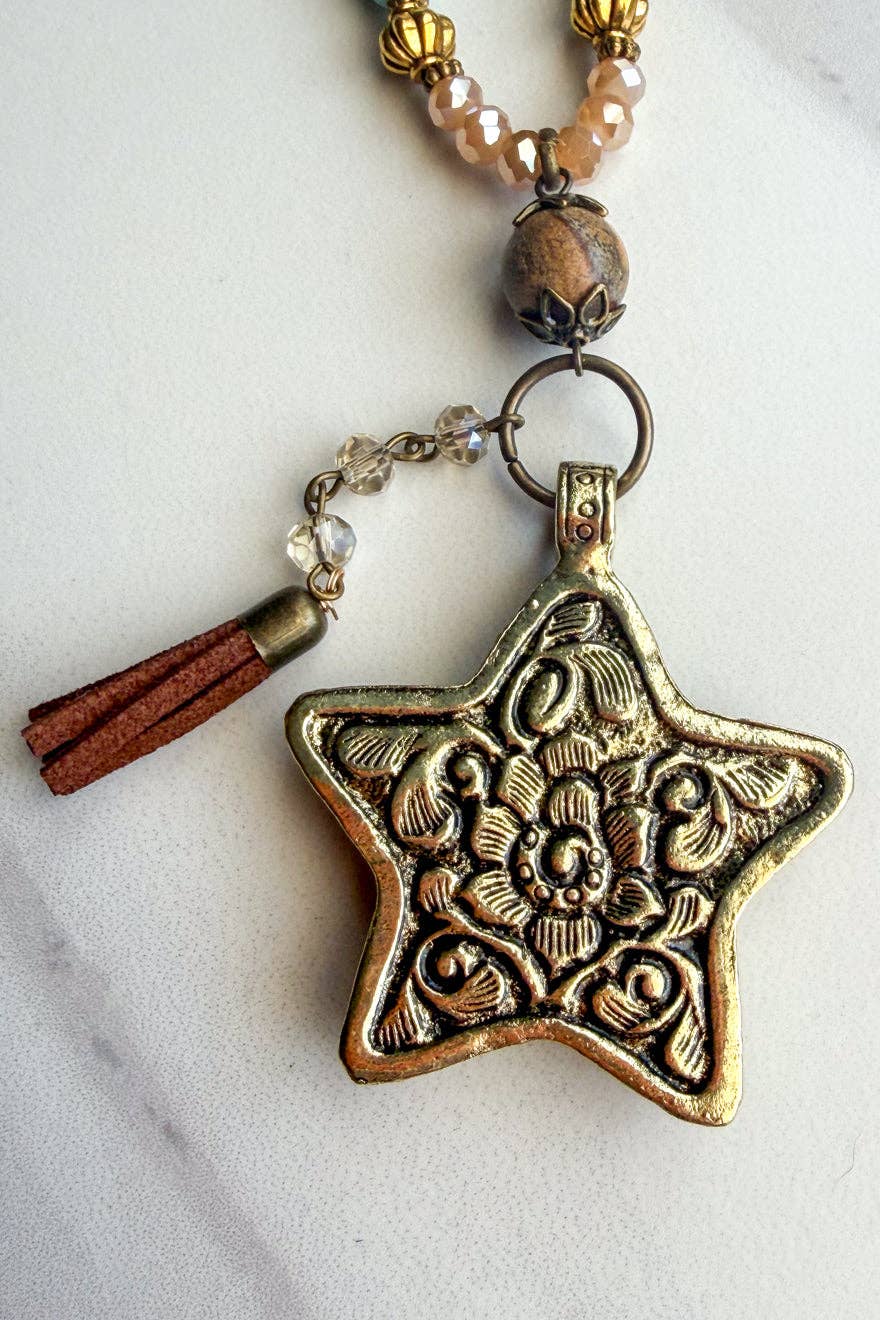 Star Chaser Necklace- Multi