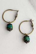 Yvonne Earrings- African Turquoise