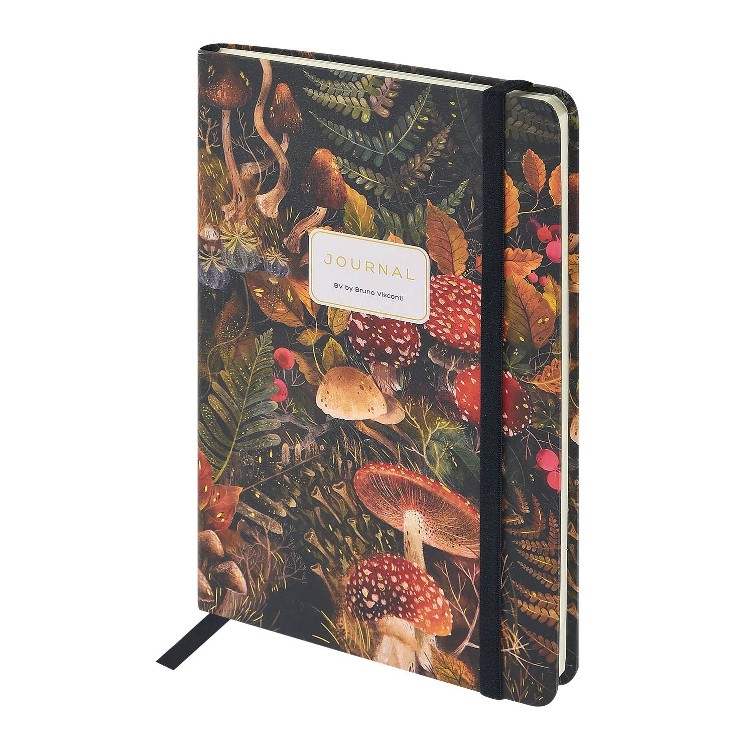 Hardcover Journal A5 - Forest Mushrooms