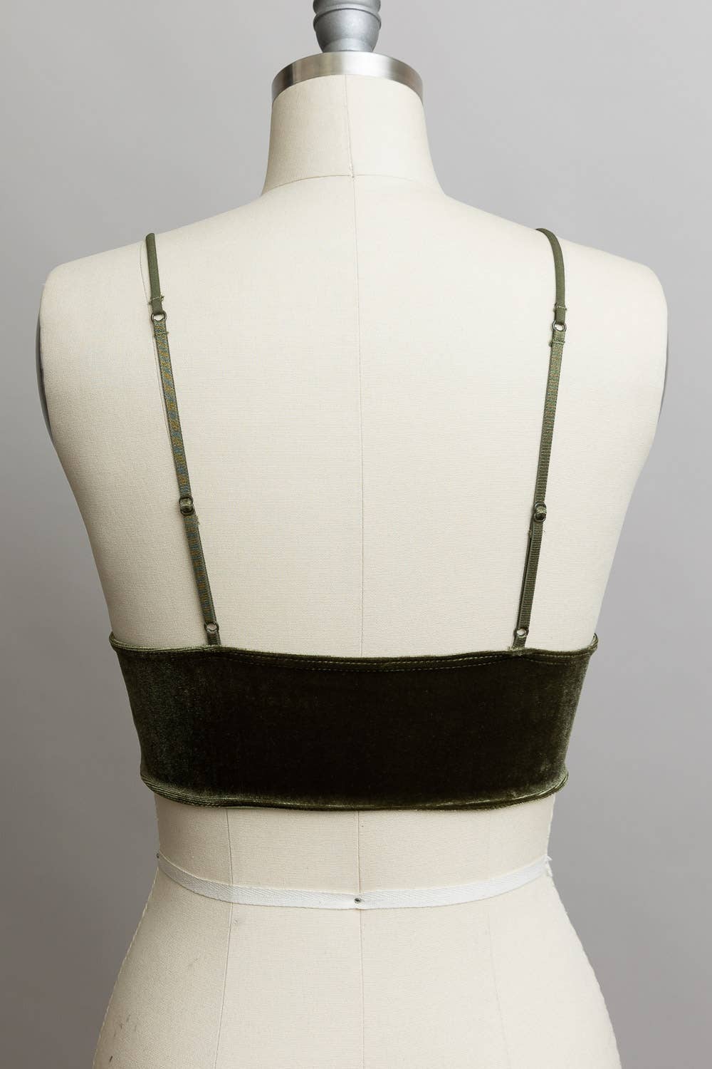 Velvet Plunge Longline Bralette - Deep V-Neck Crop Top ✨