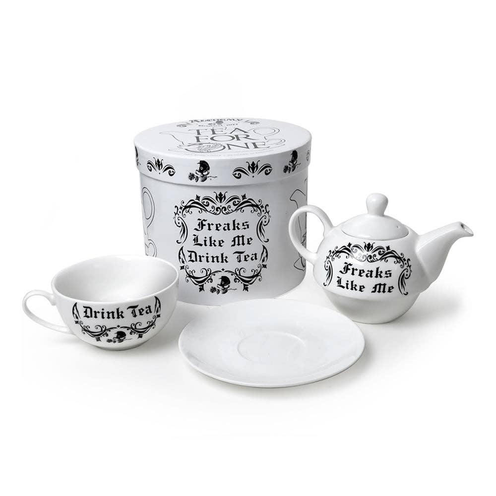 Freaks Like Me Drink Tea Set