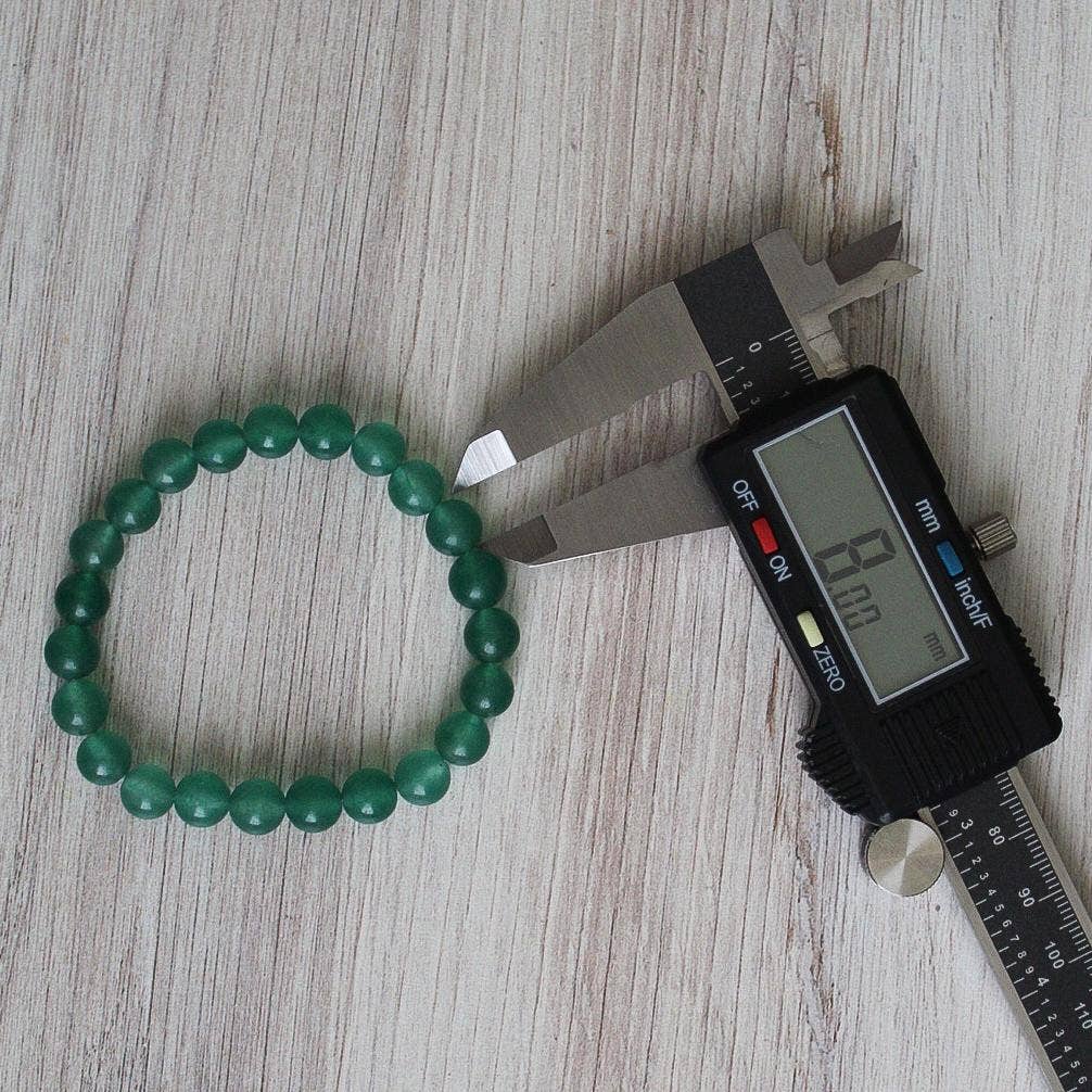 Green Aventurine Bracelet 4mm/6mm/8mm - Crystals & Stones