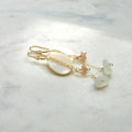 Mother of Pearl & Moonstone Teardrop