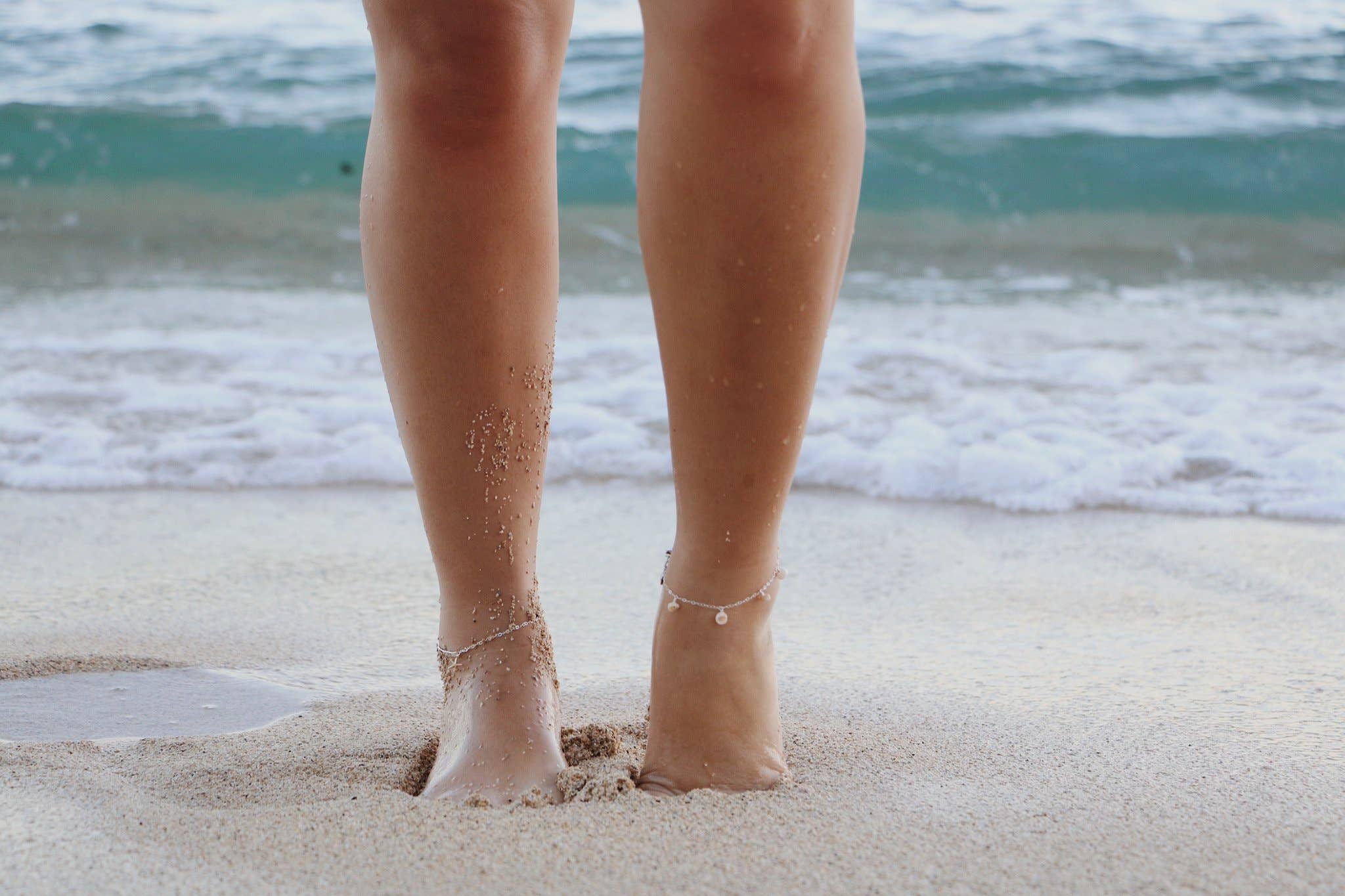 Puka Shell Anklet