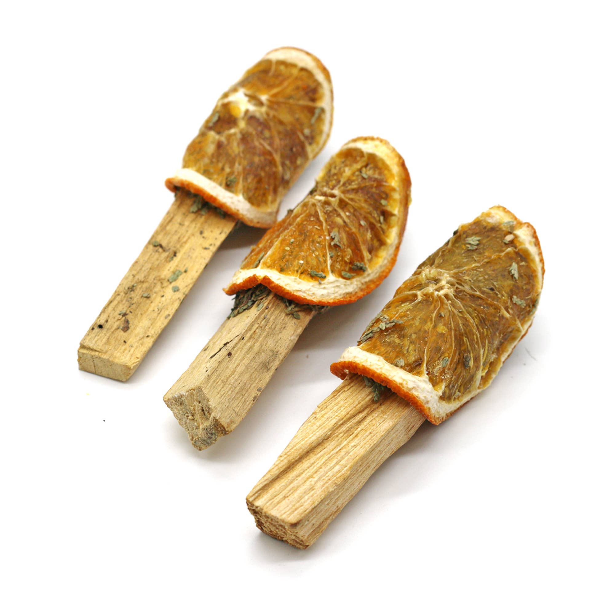 Cedar + Orange Palo Santo Pops (3-4 in.)