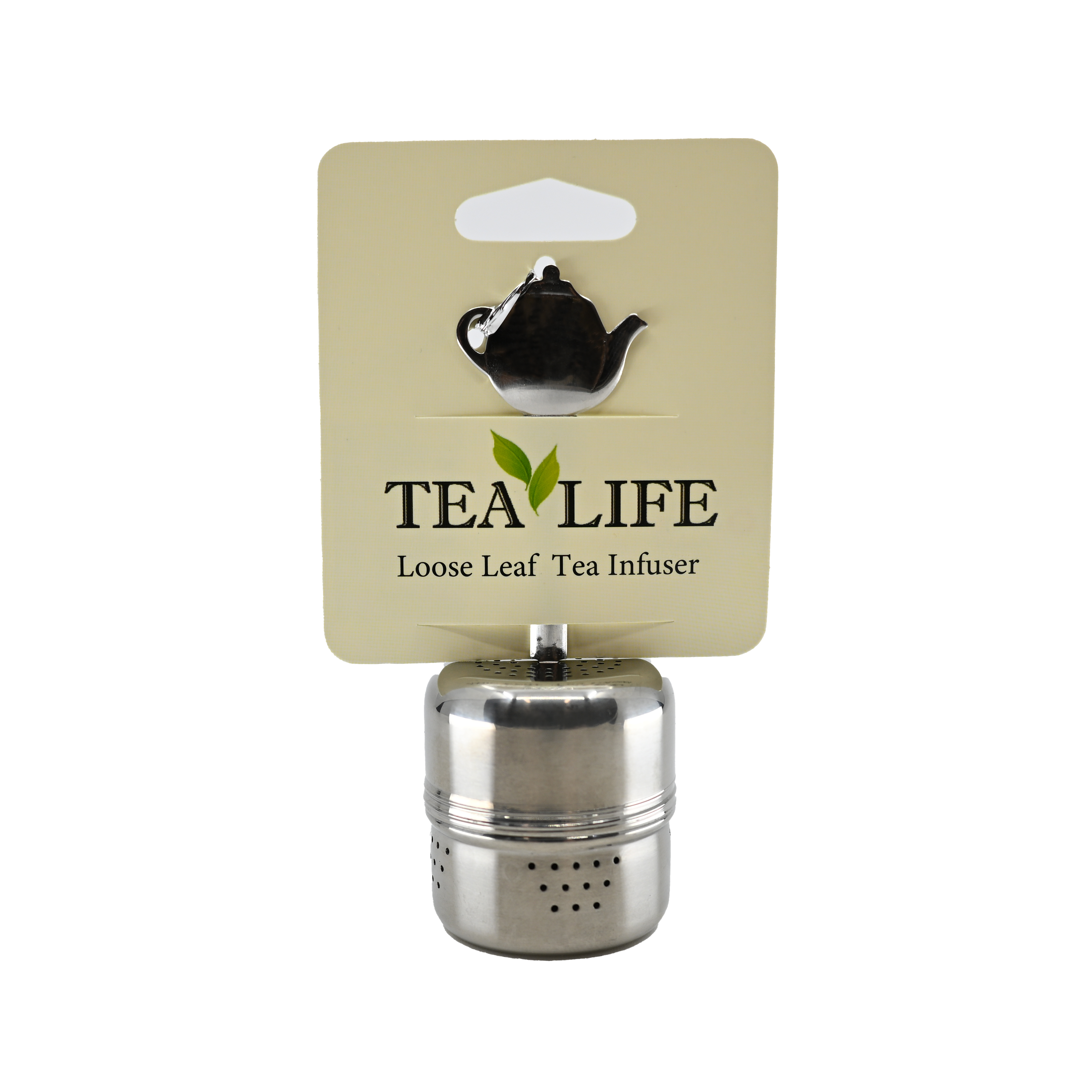 1.5"D Stainless Steel Tea Strainer Infuser with Tea Pot Handle