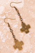Joan Earrings in Bronze