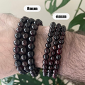 Garnet Bracelet 4mm/6mm/8mm - Crystals & Stones