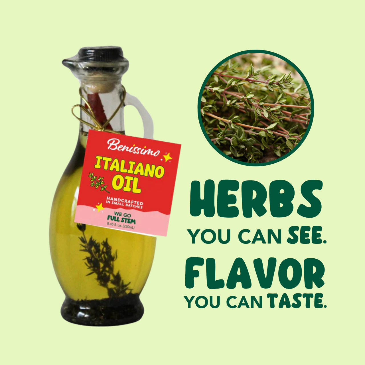 Italiano Infused EVOO Blend – 8.45 fl oz Cruet