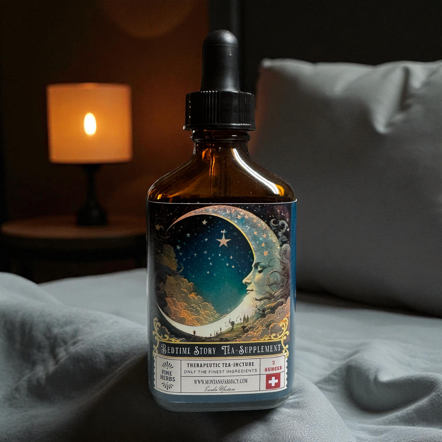Bedtime Story Sleepy Herbal Tea elixir Wellness Drops