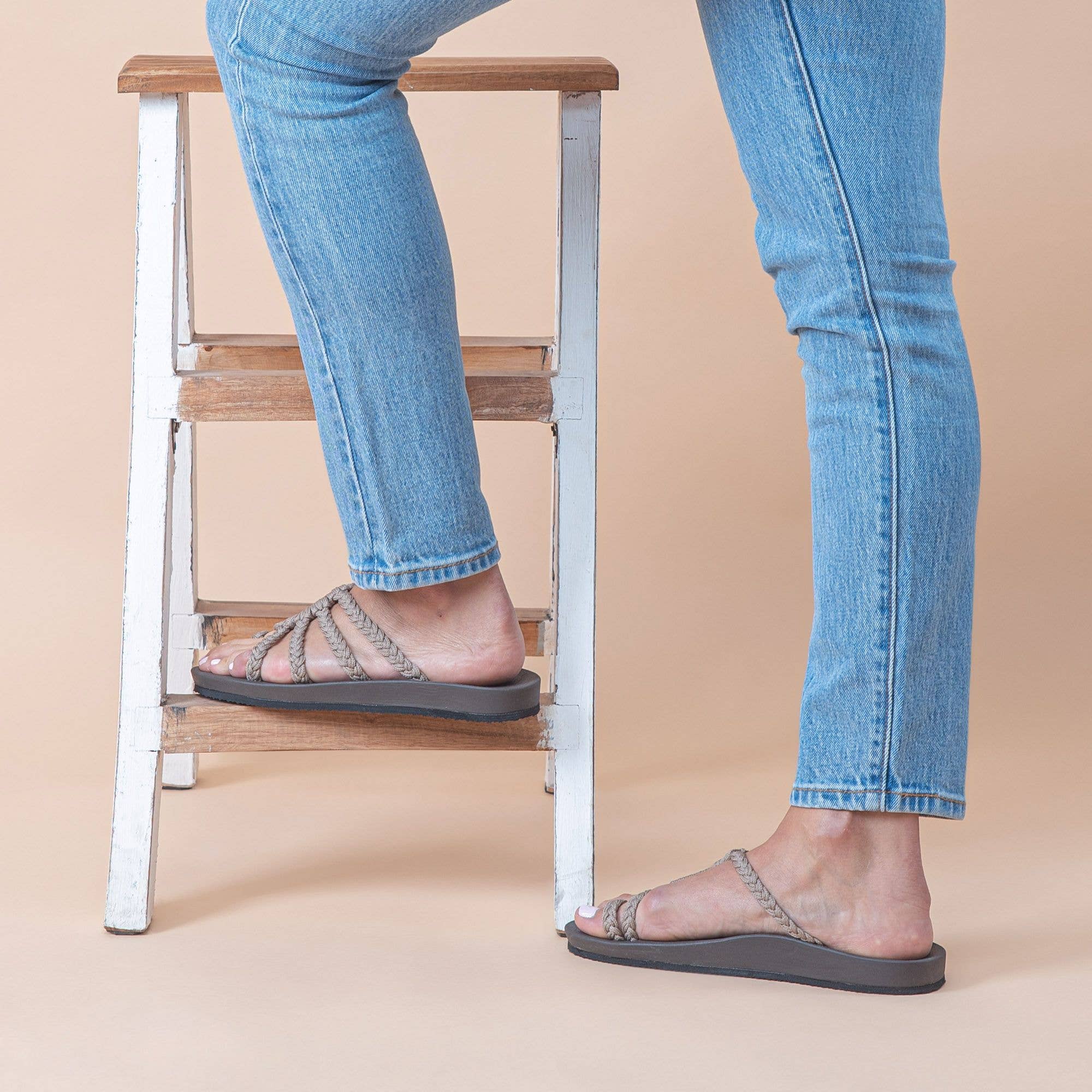 Relief Summer Flip Flops with Arch Support - Brazilian Sand
