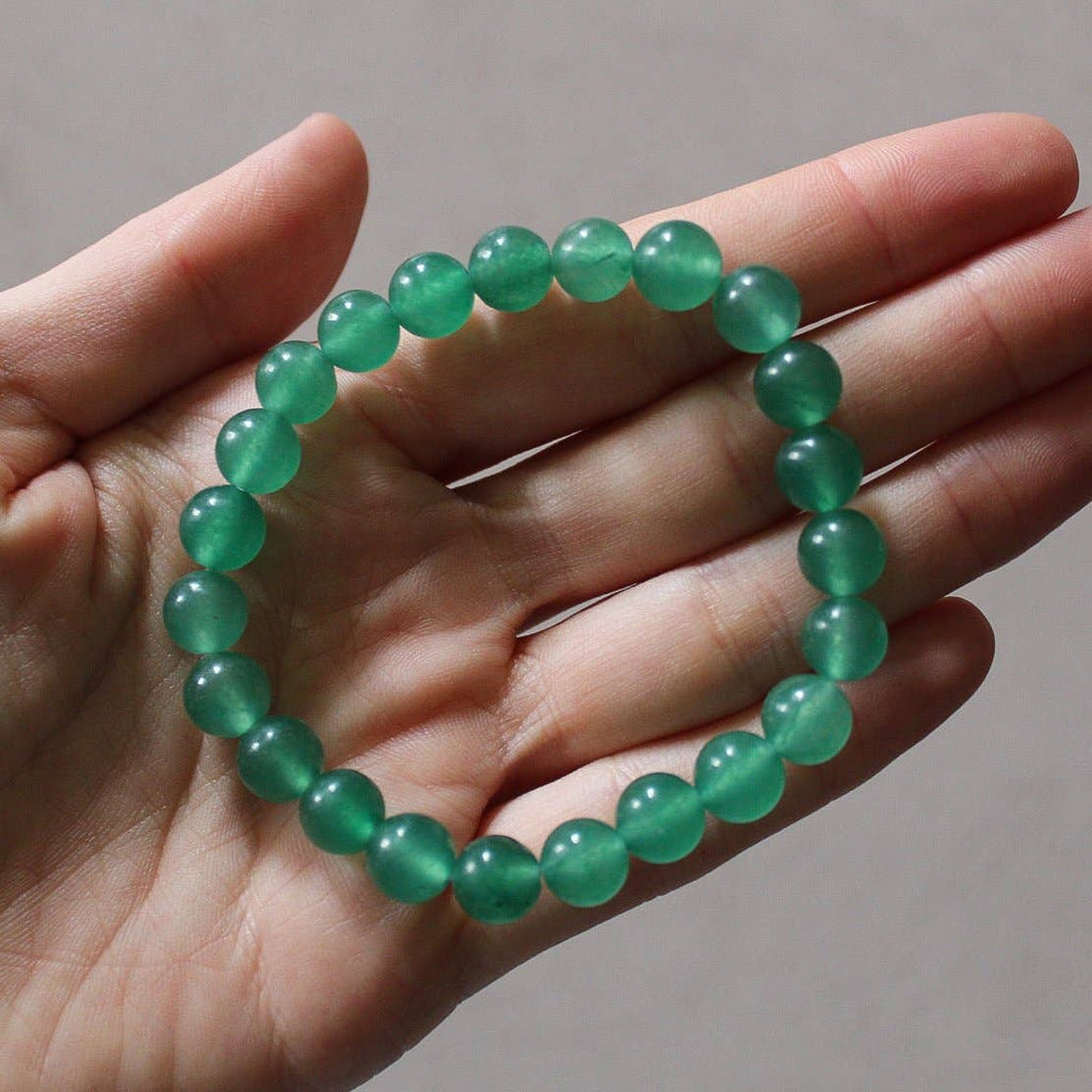 Green Aventurine Bracelet 4mm/6mm/8mm - Crystals & Stones