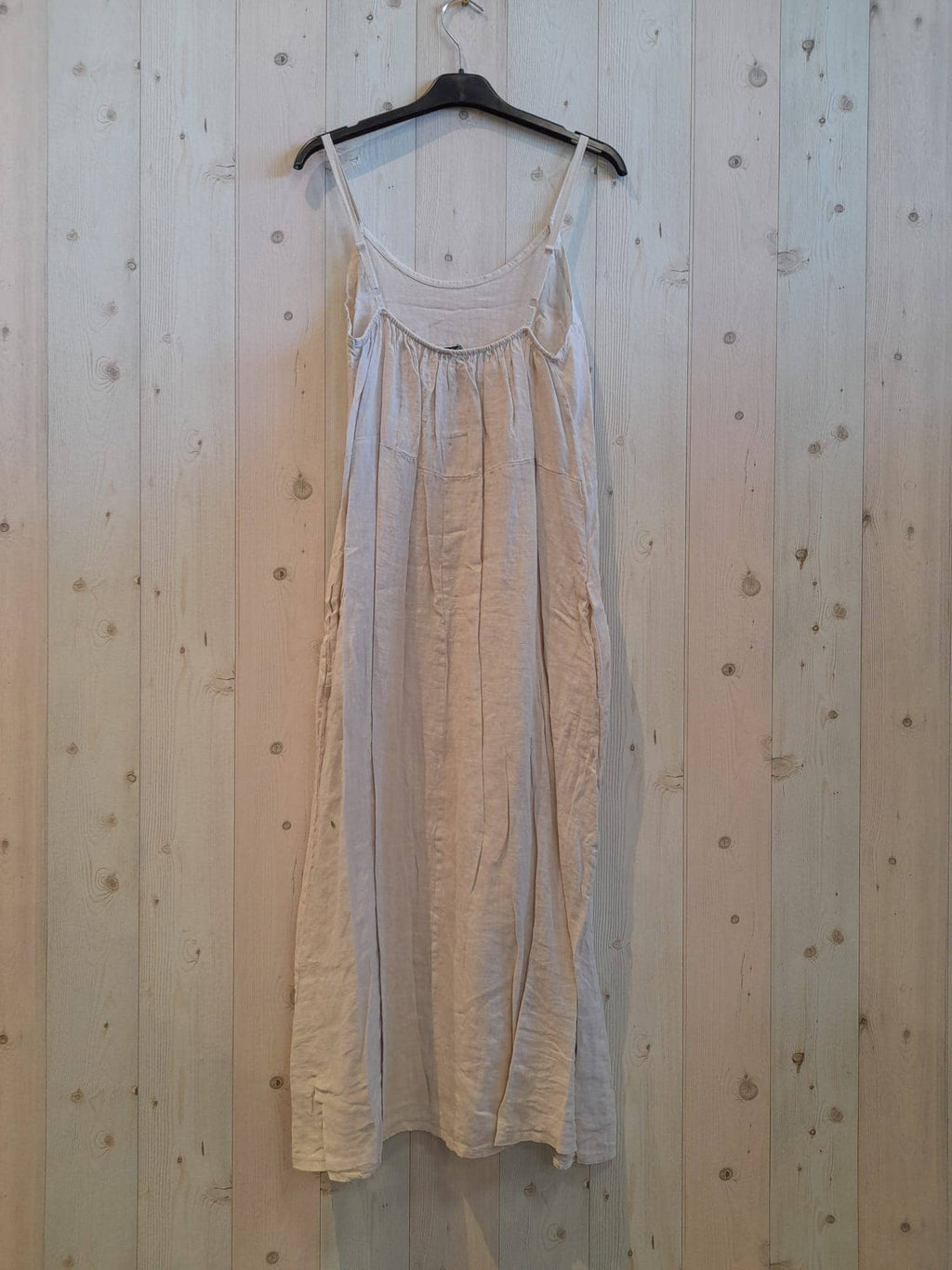 Ref-33195 STRAPPY DRESS 100% LINEN
