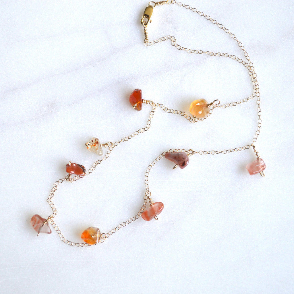 Carnelian Choker