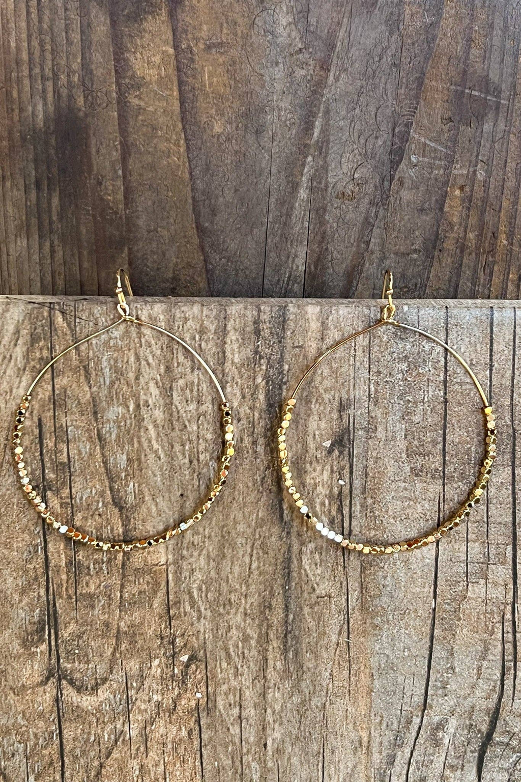 Elvera XL Earrings Gold