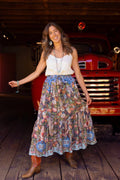 Love Language Atelier Skirt w/ Floral Print