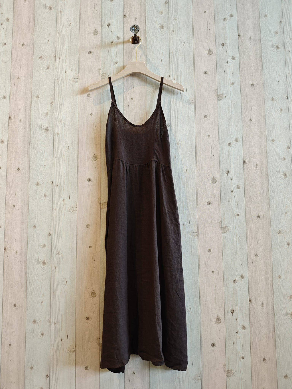 Ref-33195 STRAPPY DRESS 100% LINEN
