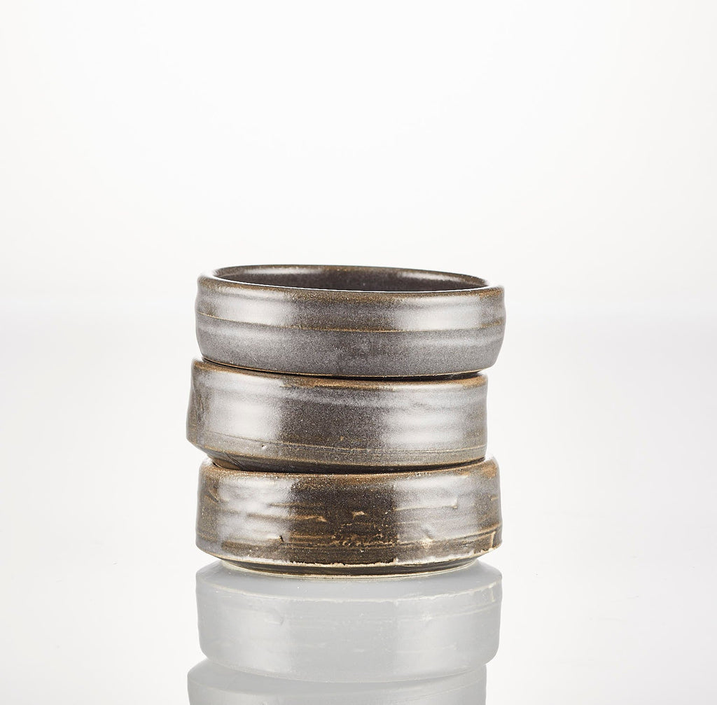 Ceramic Shave bowl | Charcoal