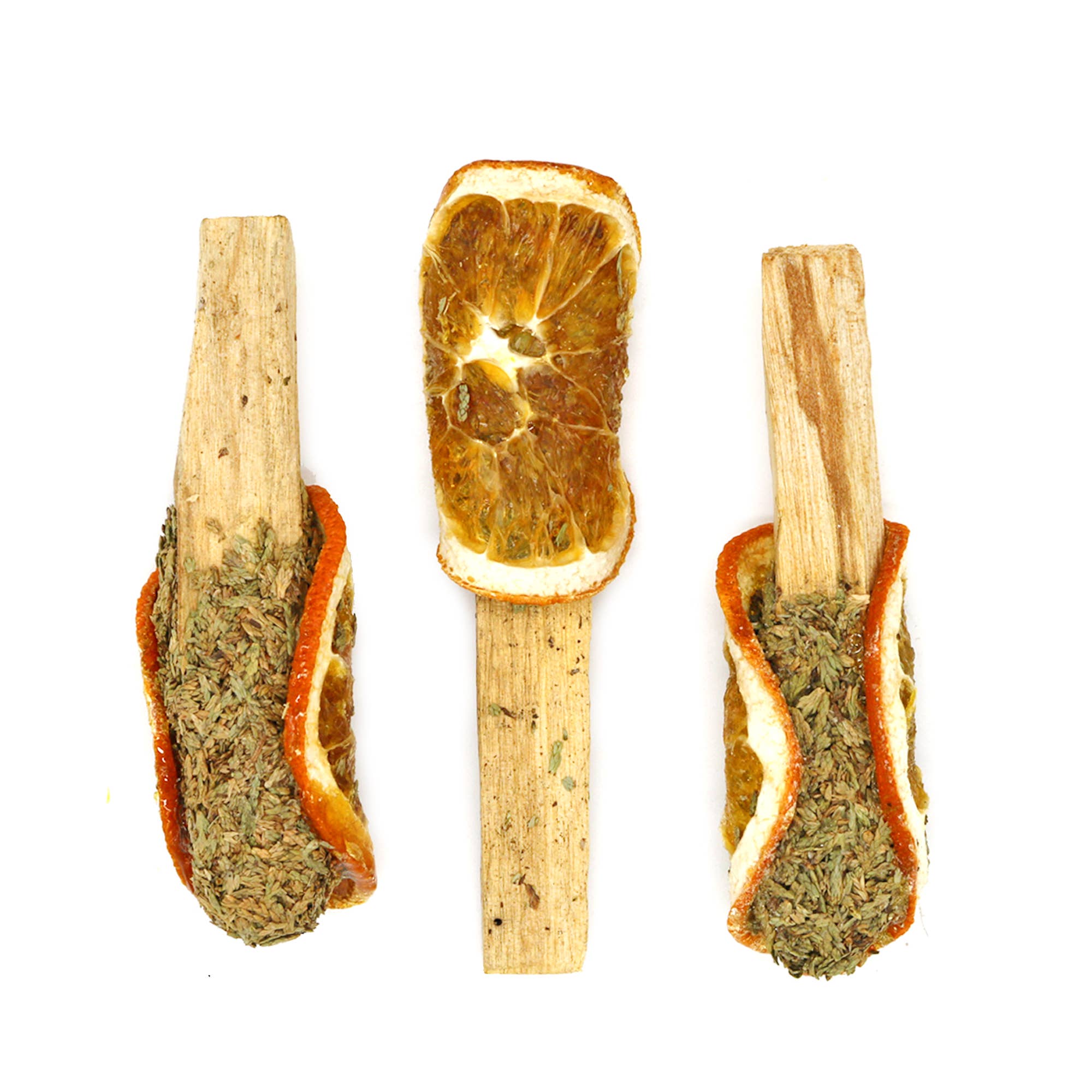 Cedar + Orange Palo Santo Pops (3-4 in.)