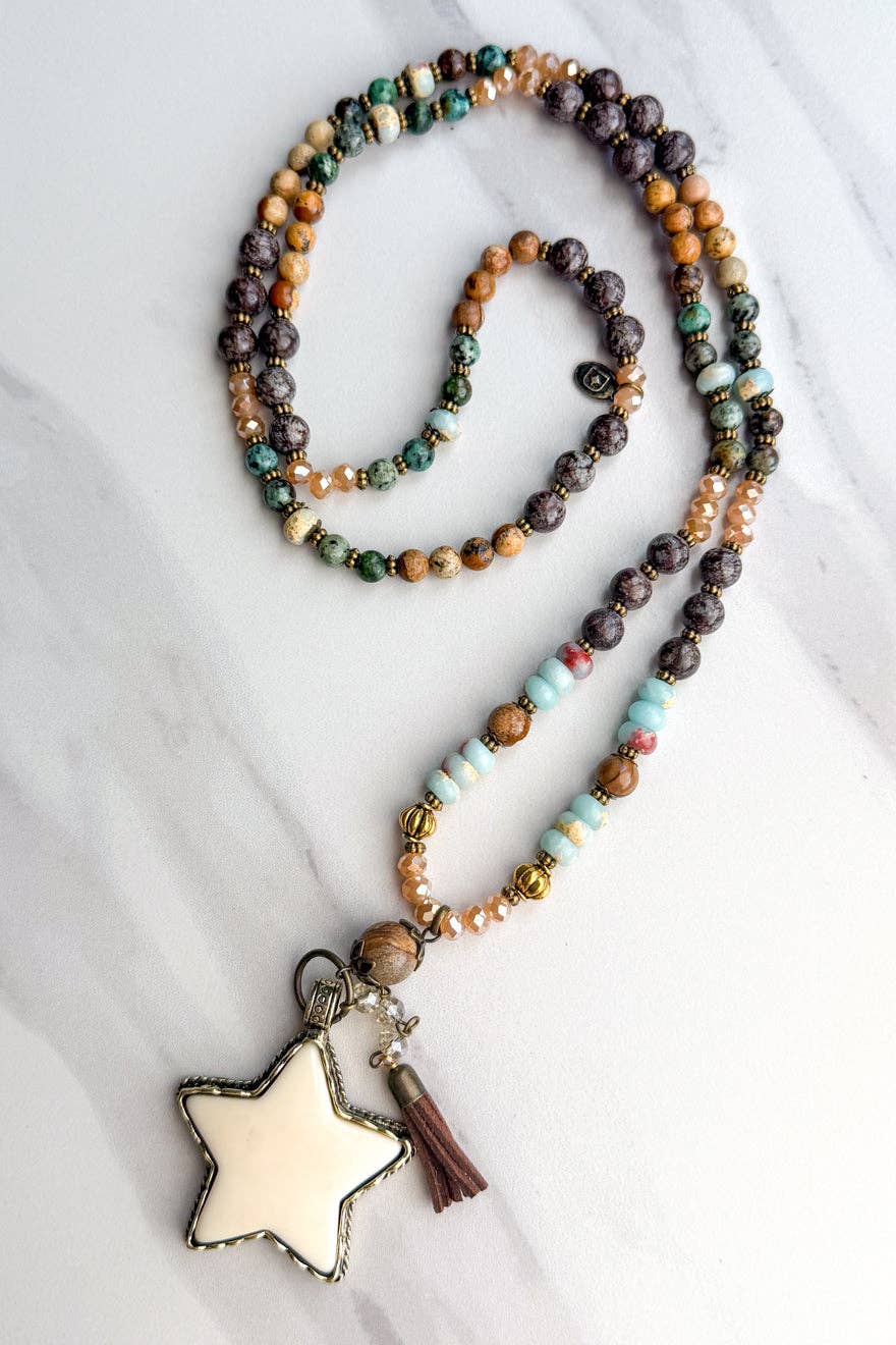 Star Chaser Necklace- Multi