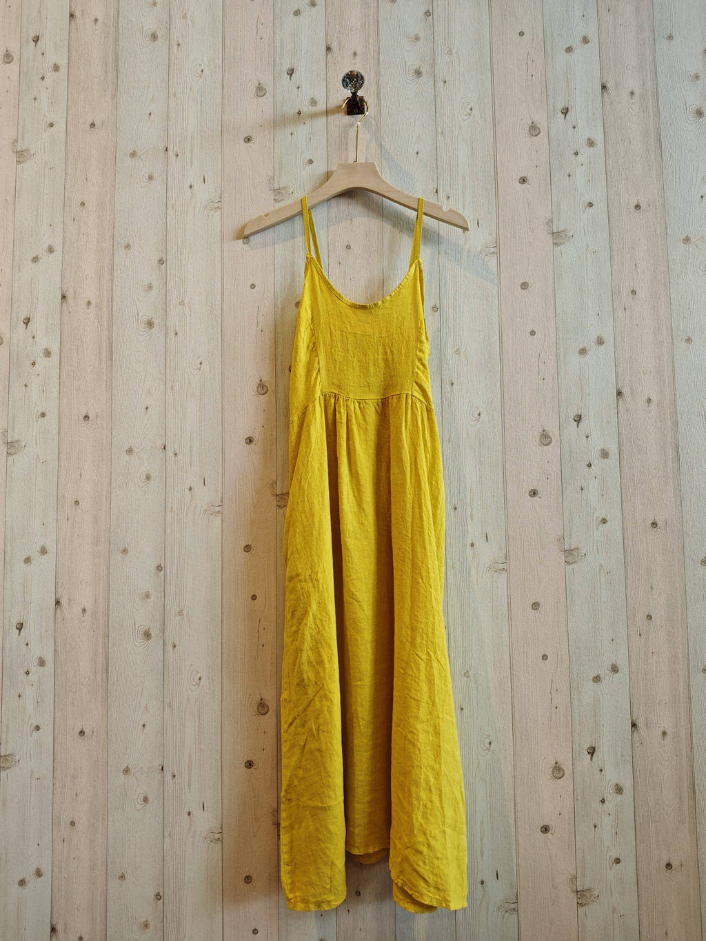 Ref-33195 STRAPPY DRESS 100% LINEN