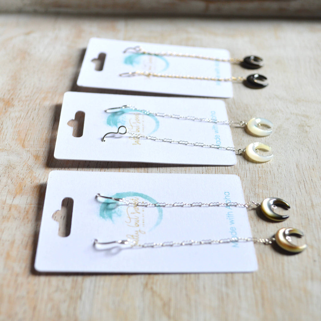 Crescent Moon Earrings