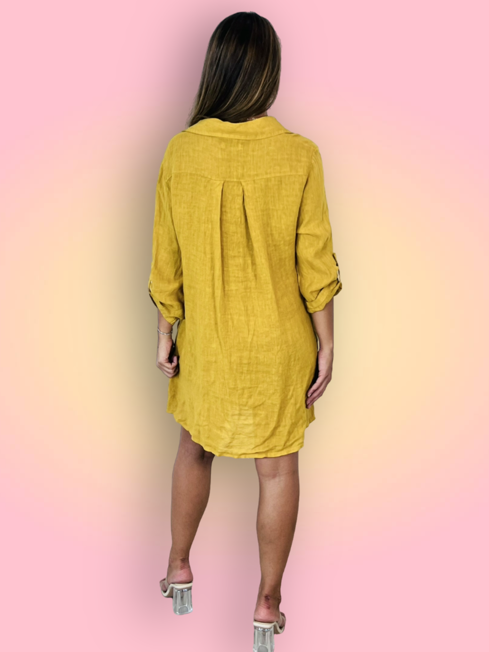 SHORT SHIRT 100% LINEN