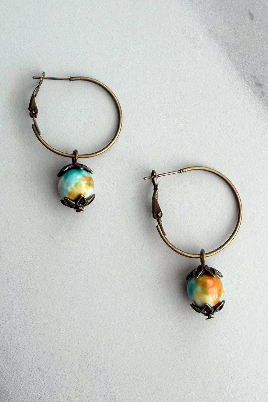 Yvonne Earrings-Sunset