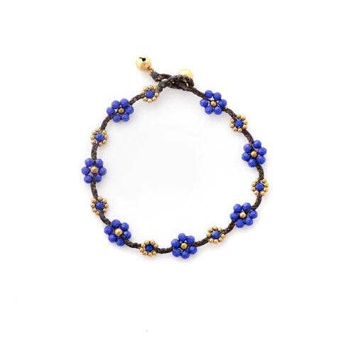 Crystal Flower Bracelet 5-Pack
