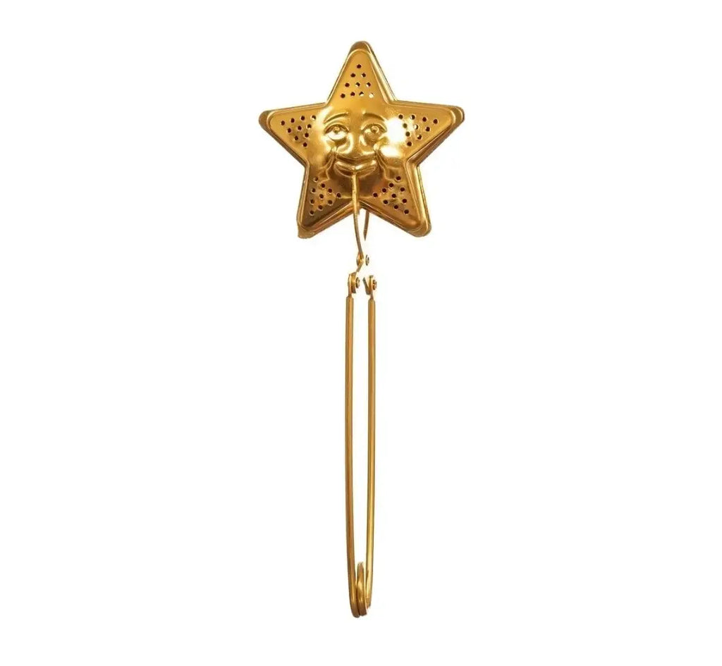 Gold Star Snap Tea Infuser with Handle, Loose Leaf Steeper