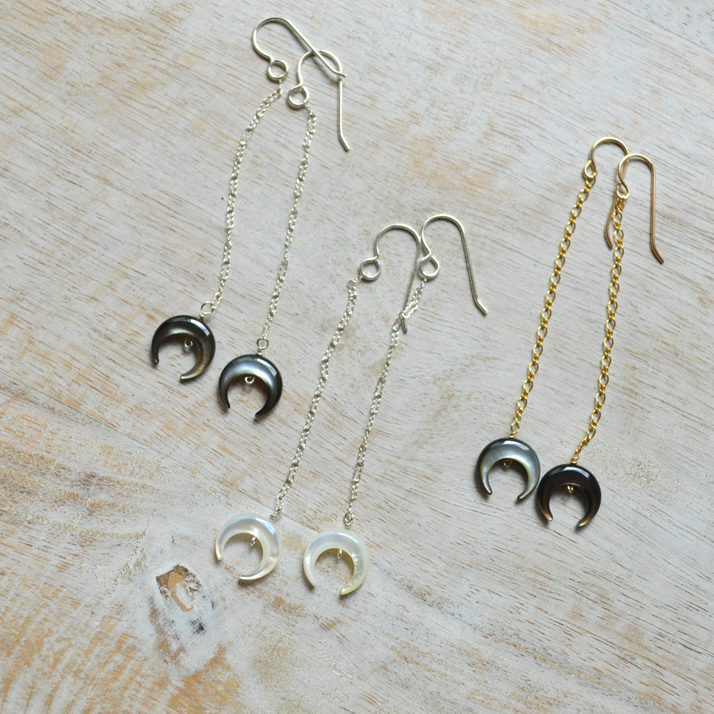 Crescent Moon Earrings
