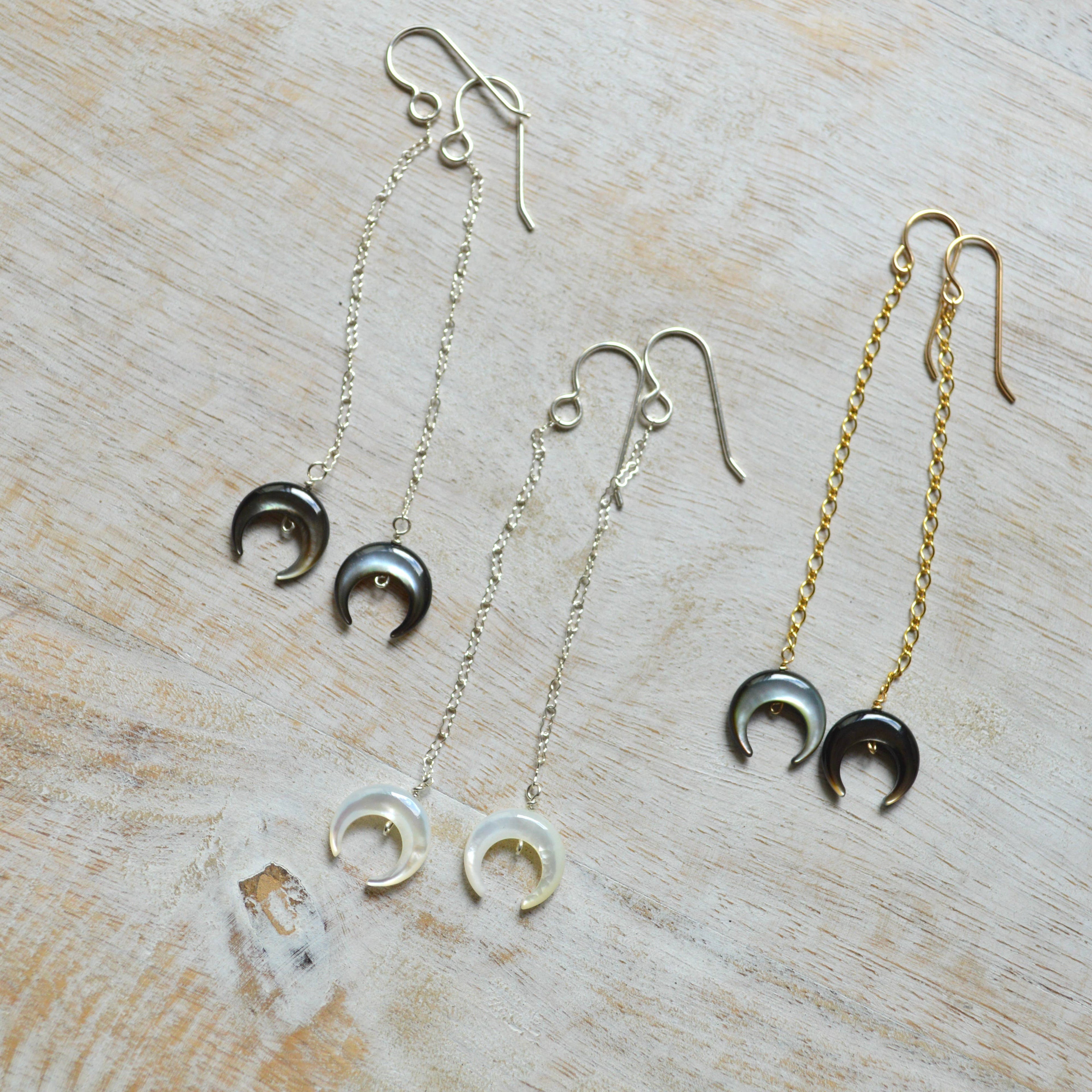 Crescent Moon Earrings