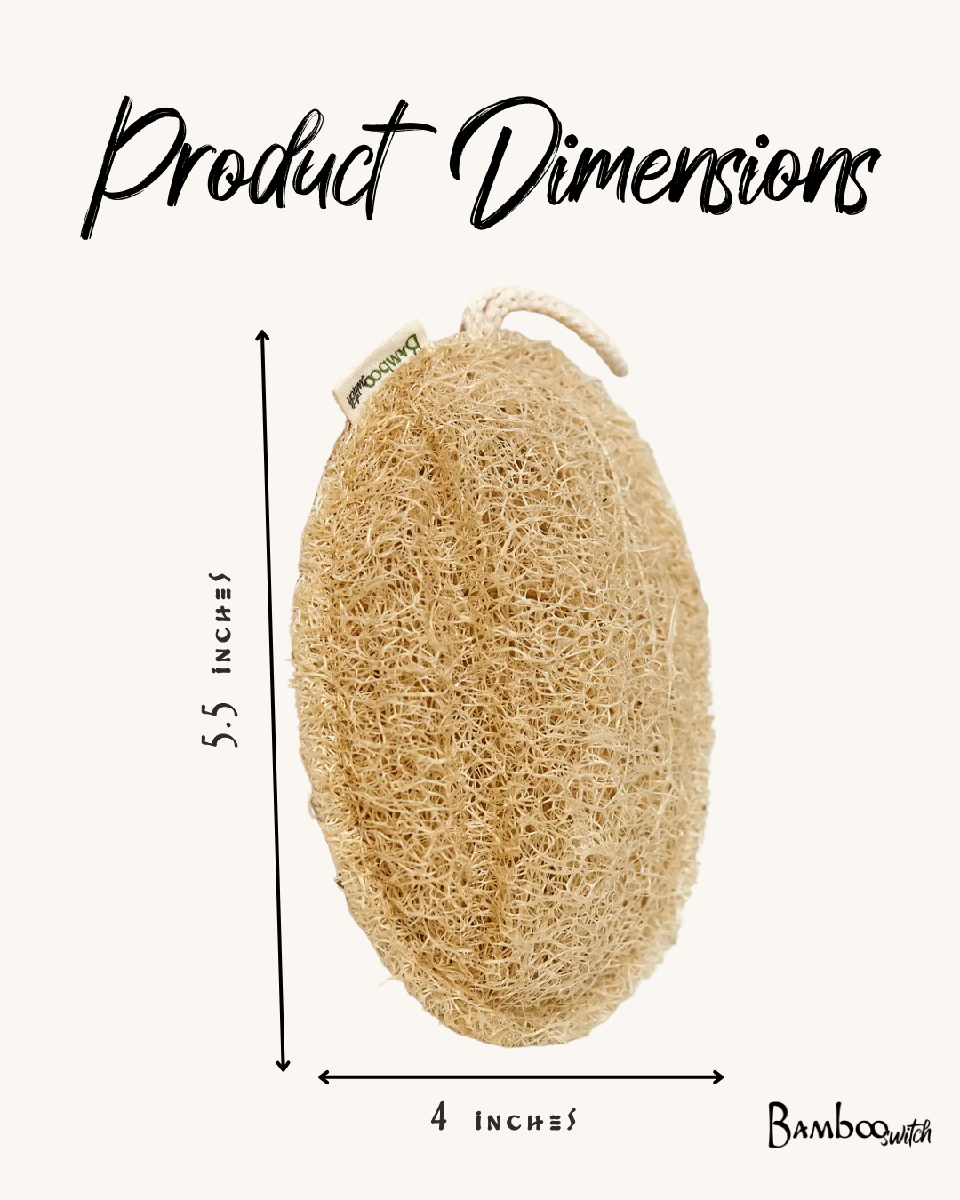 Large Exfoliating Loofah | Oval | Skin Care Bestseller