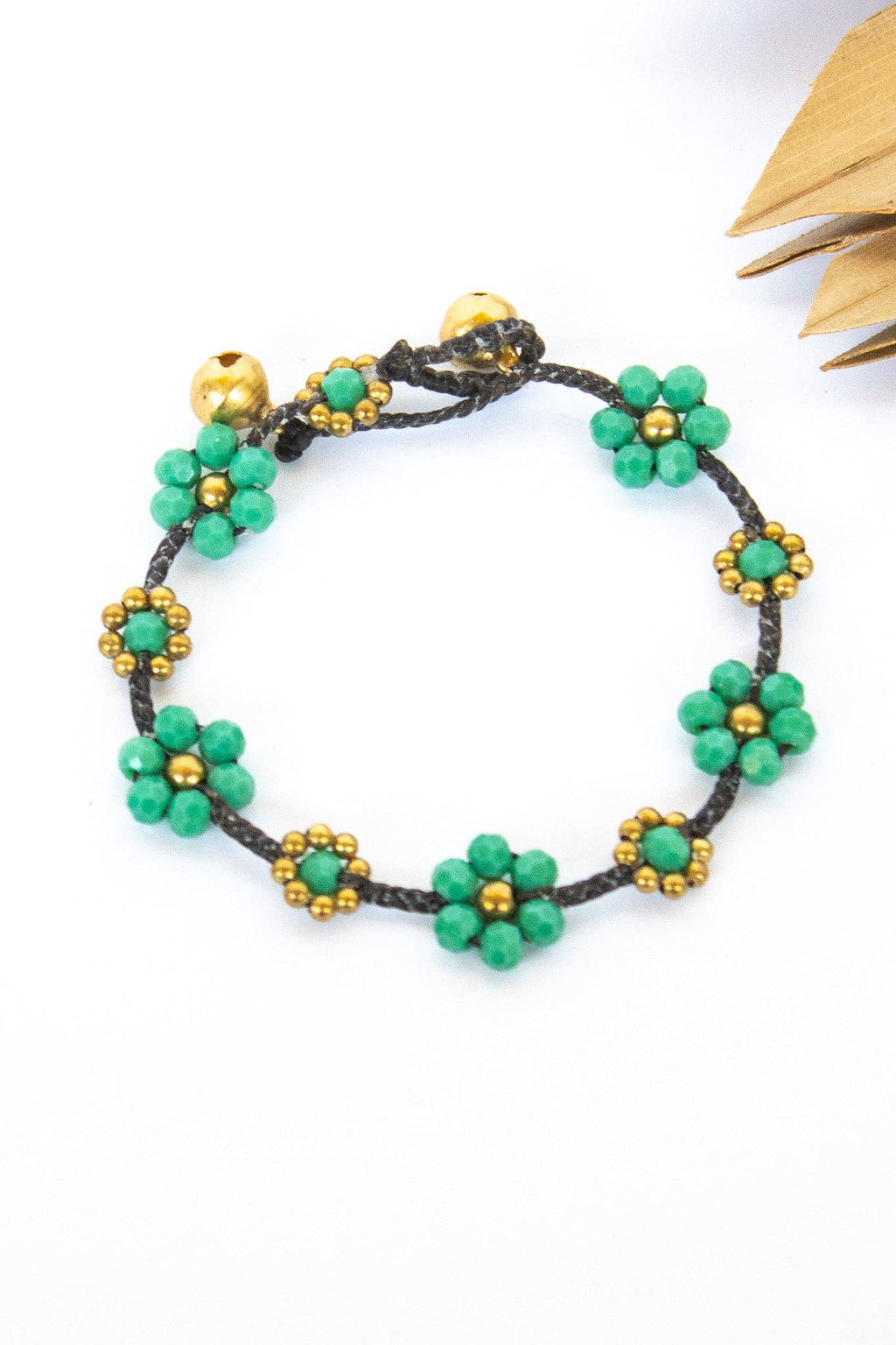 Crystal Flower Bracelet 5-Pack