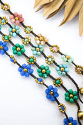 Crystal Flower Bracelet 5-Pack