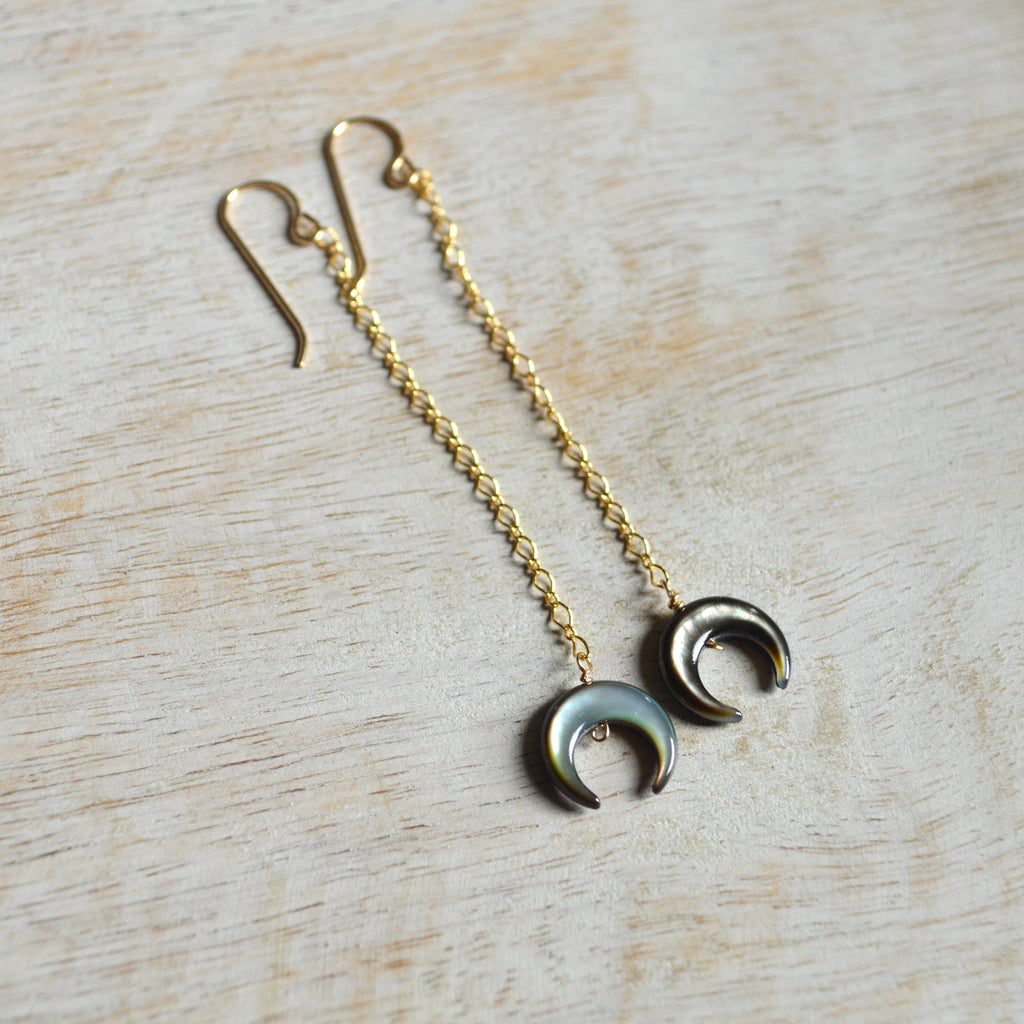 Crescent Moon Earrings