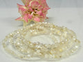 Faceted Mother of Pearl Stretch Bracelet