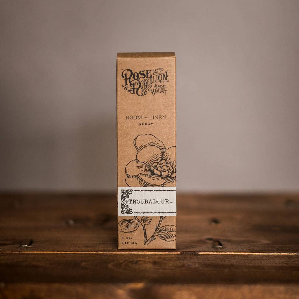 Troubadour Room + Linen Spray 4 oz.