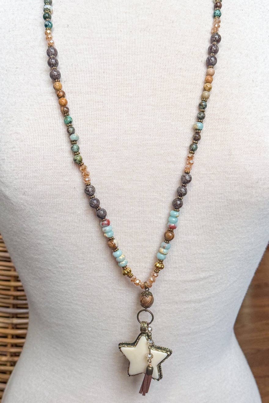 Star Chaser Necklace- Multi