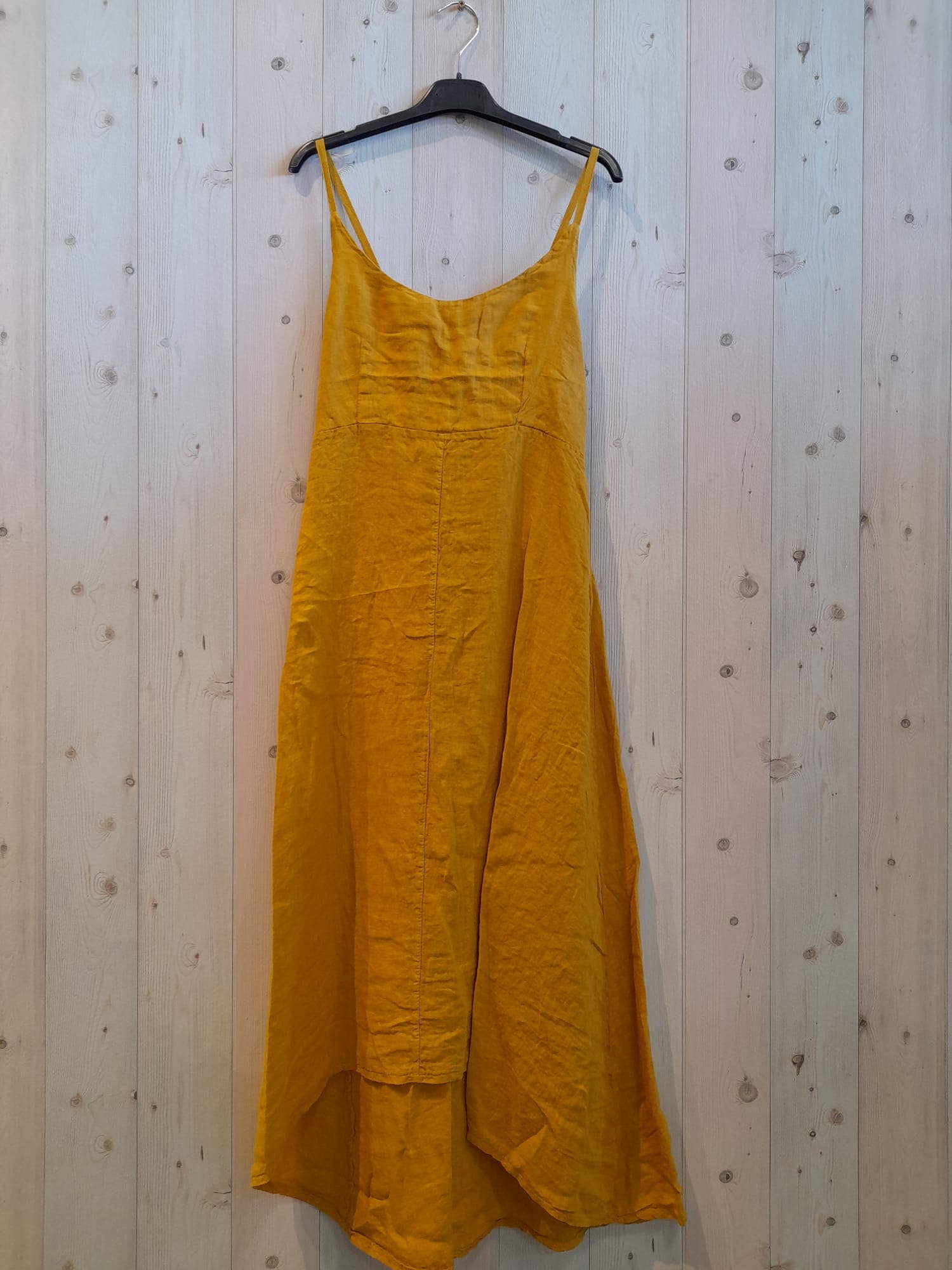 Ref-33195 STRAPPY DRESS 100% LINEN