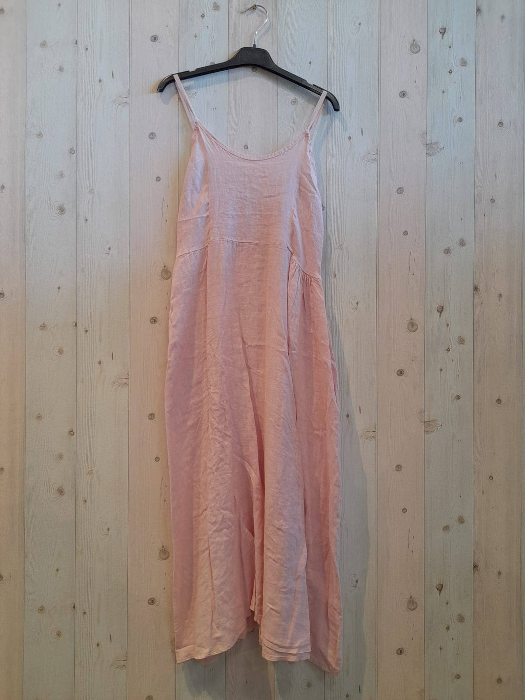 Ref-33195 STRAPPY DRESS 100% LINEN