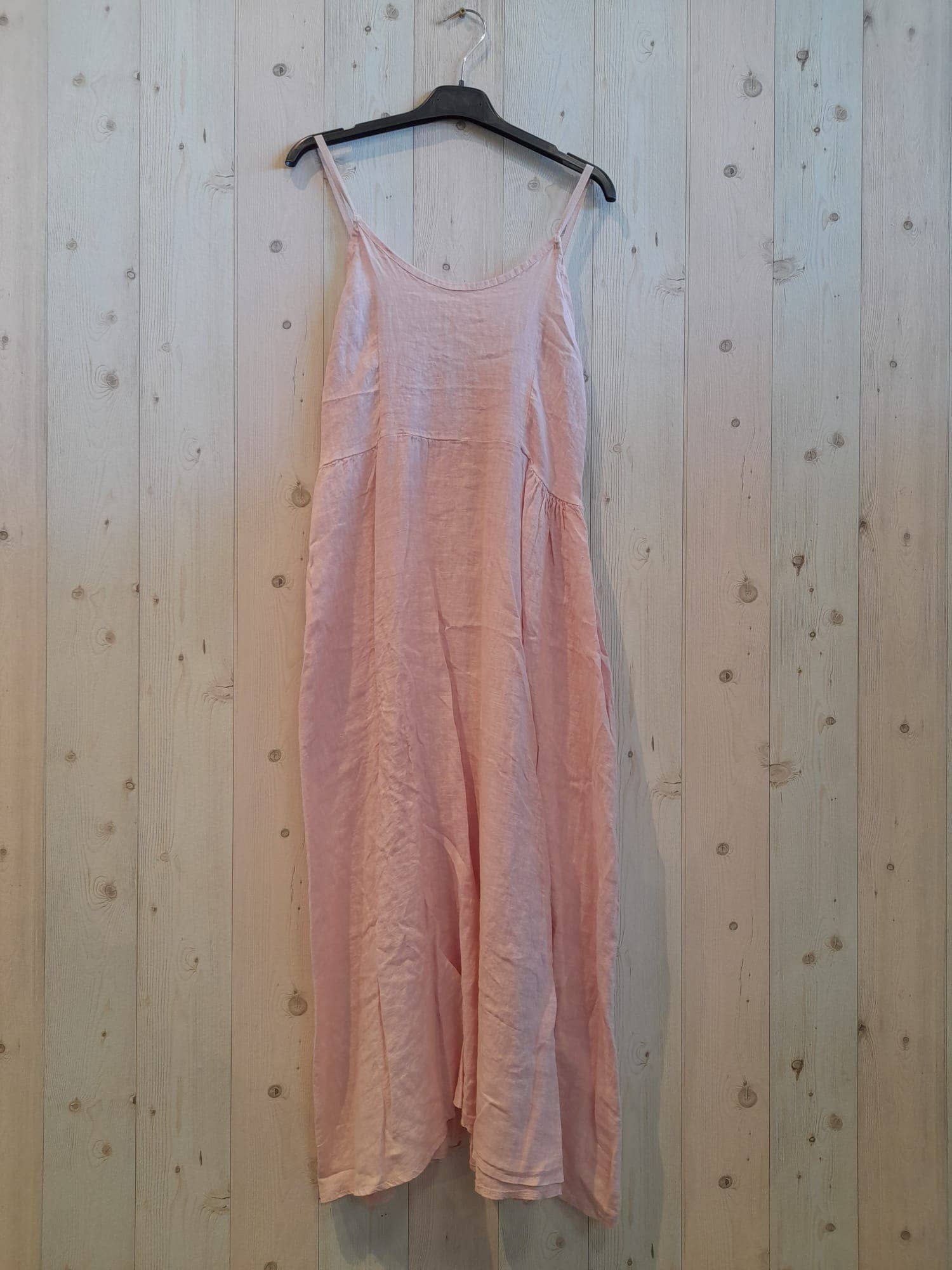 Ref-33195 STRAPPY DRESS 100% LINEN