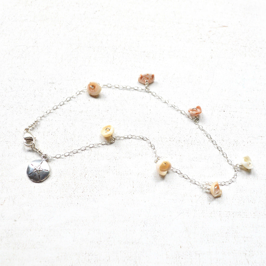 Puka Shell Anklet